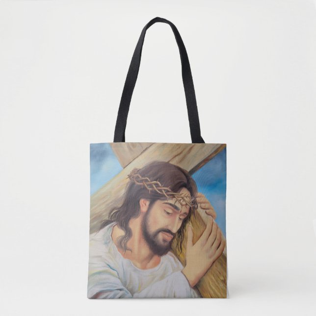 Christian Faith Jesus Christ Tote Bag (Front)