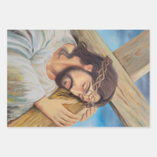 Christian Faith Jesus Christ Wrapping Paper Sheet