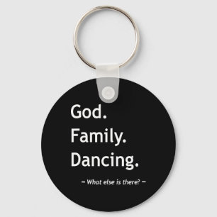Christian Faith Jesus Christianity God Family Danc Key Ring