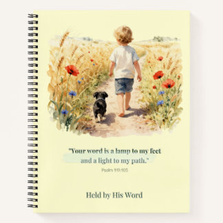 Christian Faith Journal – Held by His Word