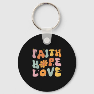 Christian Faith Over Fear Women Girl Cute God Sist Key Ring