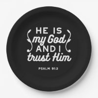 Christian Faith Quote – Trust in God Psalm 91:2