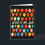 Christian Faith Religious Strawberry Jesus That Is Card<br><div class="desc">Christian Faith Religious Strawberry Jesus That Is My Jam</div>