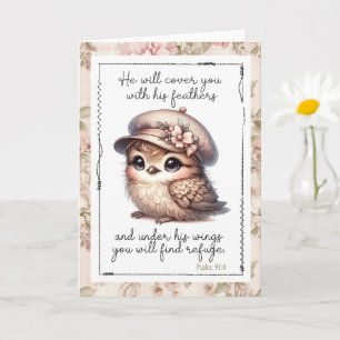 Christian Faith Words Of Comfort Card