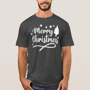 Christian Faith Xmas Tree Blessed Holidays Merry C T-Shirt