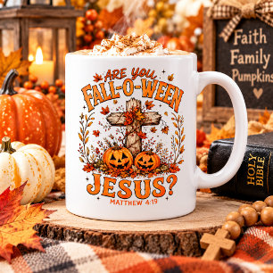 Christian Fall Graphic Design Coffee Mug