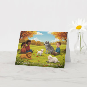 Christian Feast of Tabernacles Card