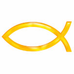 Christian Fish - Photo Sculpture<br><div class="desc">The Ichthus or fish symbol was used by early Christians to identify themselves as followers of Jesus Christ and to express their affinity to Christianity</div>