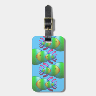 Christian Fish Symbol Families Luggage Tag