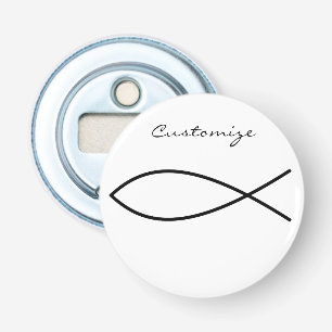 Christian Fish Symbol Ichthys Thunder_Cove Bottle Opener