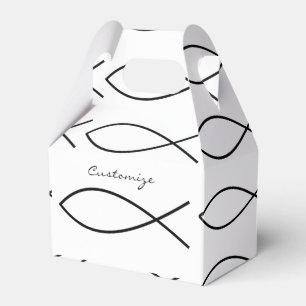 Christian Fish Symbol Ichthys Thunder_Cove Favour Box