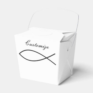 Christian Fish Symbol Ichthys Thunder_Cove Favour Box