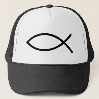 Christian Fish Trucker Hat