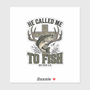 Christian Fishing Design He Called Me to Fish