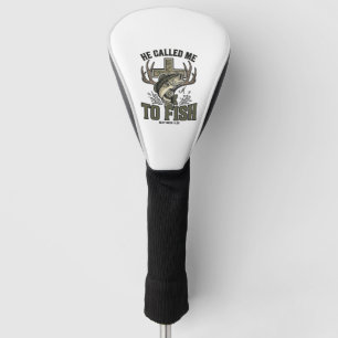 Christian Fishing Design He Called Me to Fish Golf Head Cover