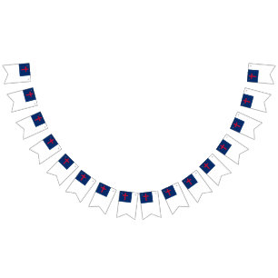 Christian flag bunting banner