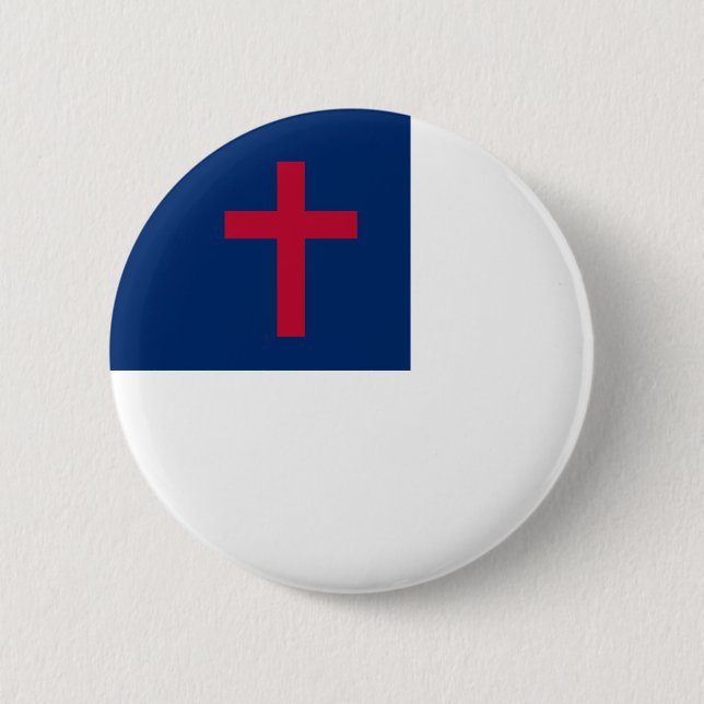 Christian flag Button (Front)