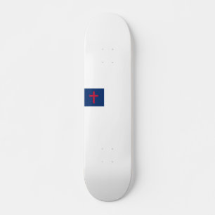 Christian flag Skateboard