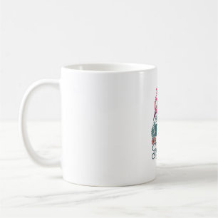 Christian Flamingo Girl Vintage Coffee Mug