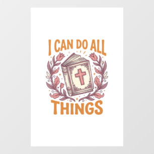 Christian Floral Faith Quote Vintage Shirt Design_
