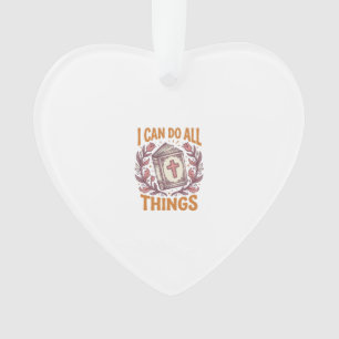 Christian Floral Faith Quote Vintage Shirt Design_ Ornament