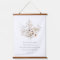 Christian Floral Wall Art Isaiah 40:8