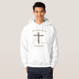 Christian front and Back Bible verse Hoodie