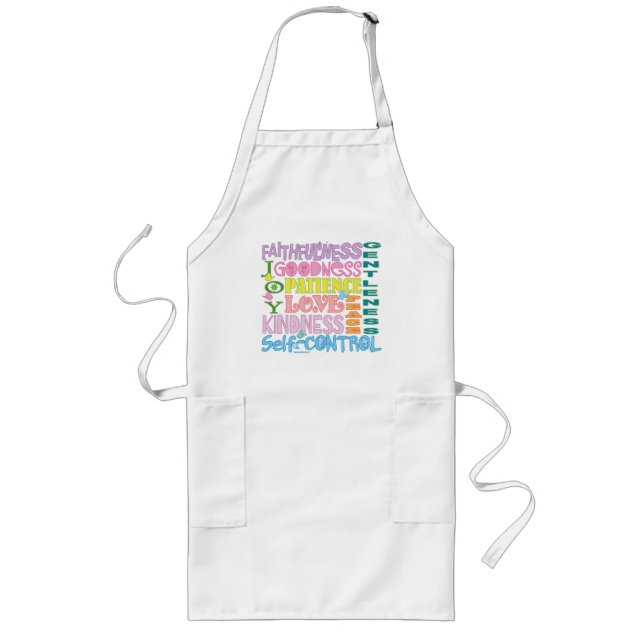 Christian Fruit of the Spirit Apron (Front)