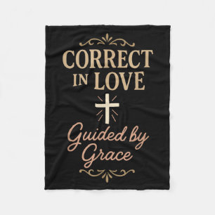 Christian Gentle Parenting Raising Disciples Mom G Fleece Blanket