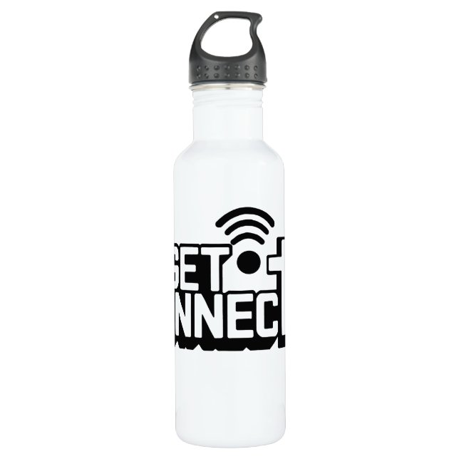 Christian Get Connected 710 Ml Water Bottle (Front)