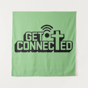Christian Get Connected Tapestry