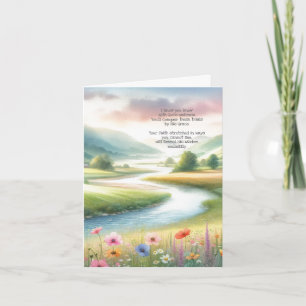 Christian Get Well Card: Blessings for Recovery Card