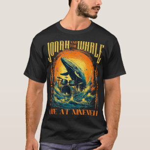 Christian Gift for Men Jonah Whale Funny Rock Vint T-Shirt