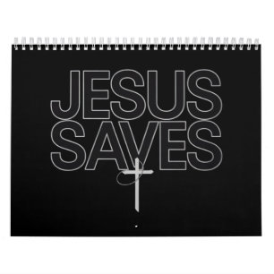 Christian Gift Jesus Faith Bible Verse Calendar