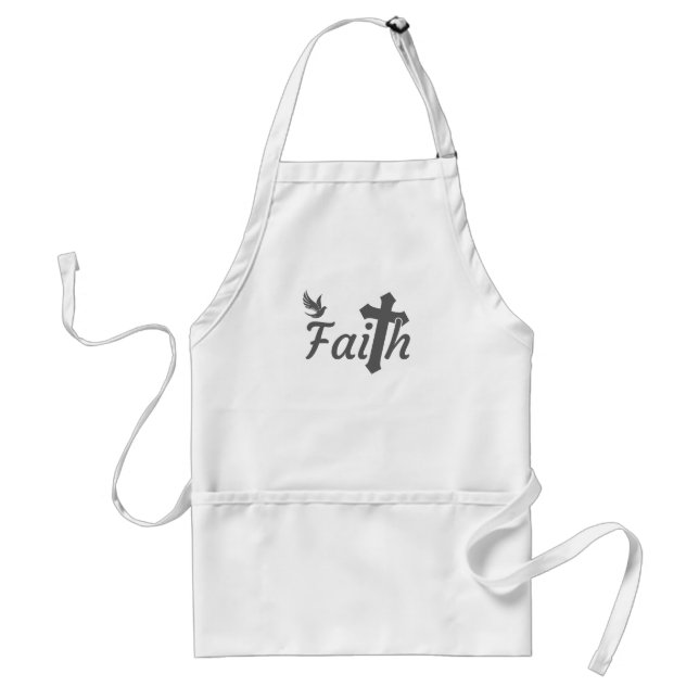 Christian Gifts for Women Christianity Gift Faith Standard Apron (Front)