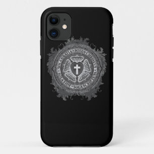“CHRISTIAN GIFTS” Luther Rose Christian Jesus iPhone 11 Case