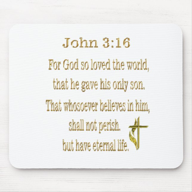christian gifts mouse pad (Front)