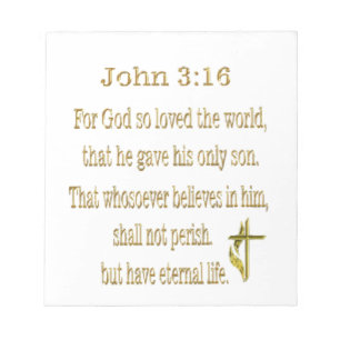 christian gifts notepad