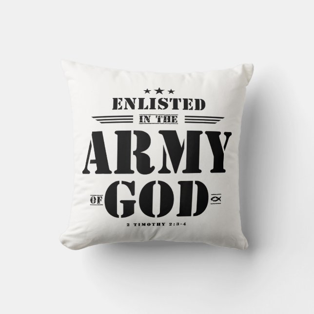 Christian gifts religious bible verse scriptures G Cushion (Front)
