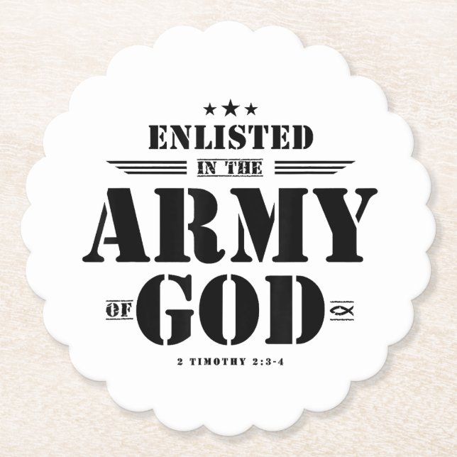 Christian gifts religious bible verse scriptures G Paper Coaster (Front)