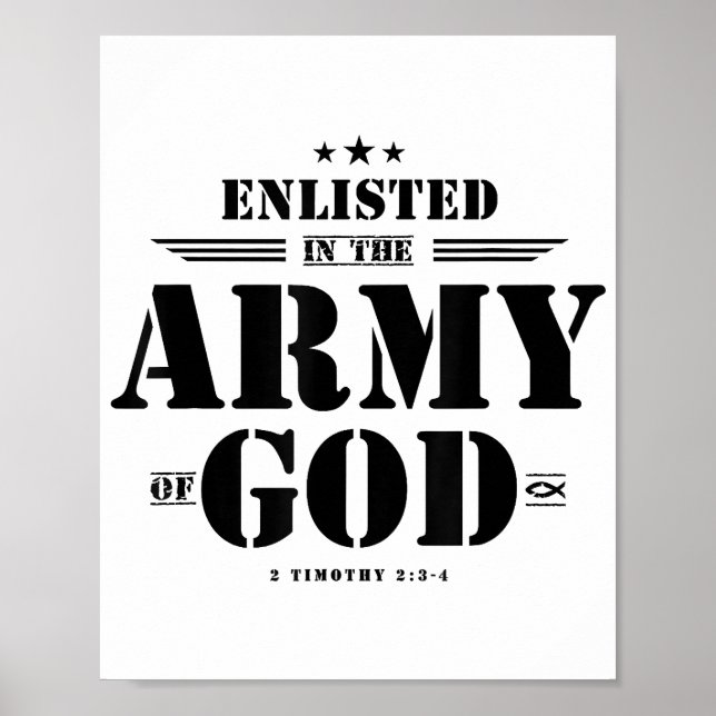 Christian gifts religious bible verse scriptures G Poster (Front)