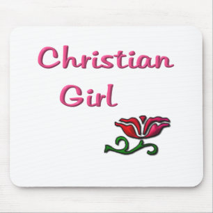 Christian Girl gifts Mouse Pad