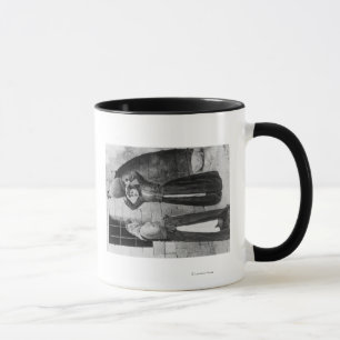 Christian Girls with Water Jug in Nazareth Mug