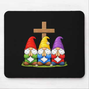 Christian Gnome Cute Easter Sunday Gnome Mum Mama Mouse Pad