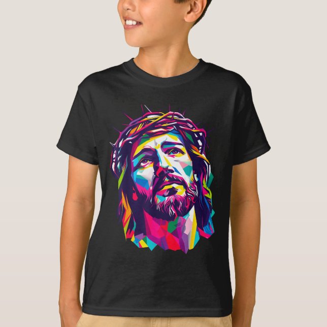 Christian God Christus Religious Believe Blessed F T-Shirt (Front)
