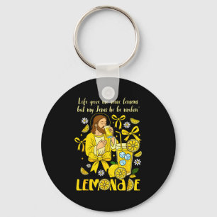 Christian God Religious My Jesus He Be Makin Lemon Key Ring