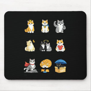 Christian God Say Cat Jesus Bible Verse Faith Mouse Pad