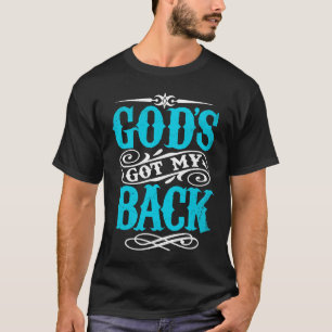 Christian God's Got My Back Christian Jesus Men Wo T-Shirt