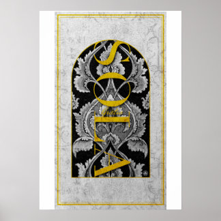 CHRISTIAN GRACE ALONE SOLA GRATIA POSTER