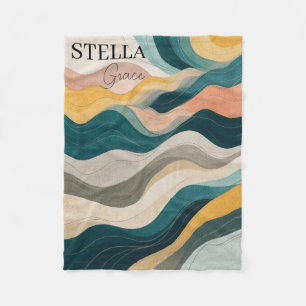 Christian Graduation Gift for Her, Personalised Na Fleece Blanket